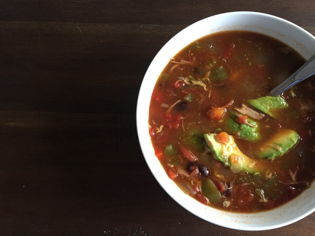 Easy No-Tortilla Soup