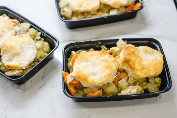 Lightened Up Chicken Pot Pie Casserole