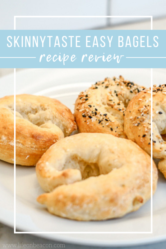 SkinnyTaste Low-carb Bagel Recipe Review