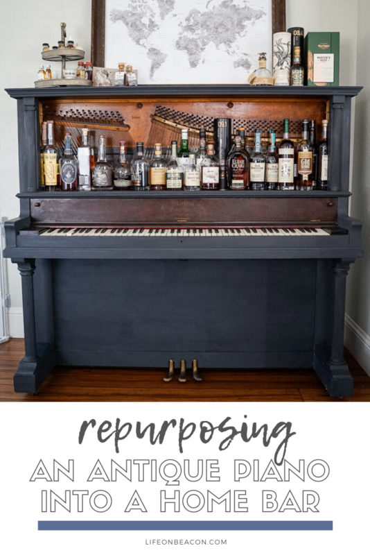 Reutilitzar un piano en un home barReutilitzar un piano en un home bar  