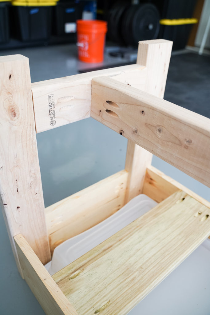 DIY Sand Table, with plans, instructions, and materials lists