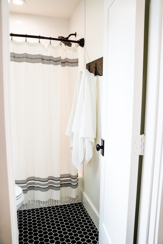 DIY Towel Hooks for a Small Farmhouse Bathroom