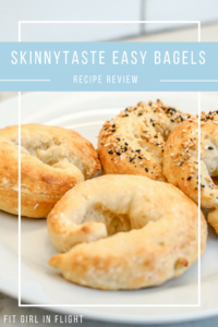 Recipe Review: SkinnyTaste Easy Bagels