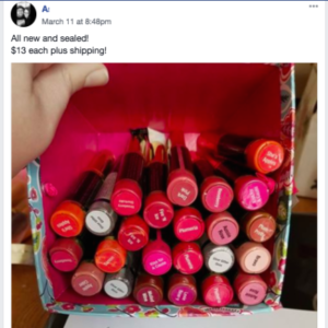 LipSense Facebook Sales