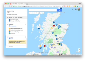 Build Customized Travel Maps for Your Next Trip