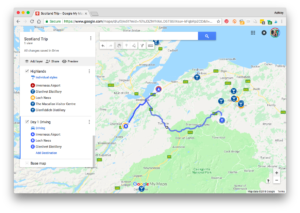 Build Customized Travel Maps for Your Next Trip