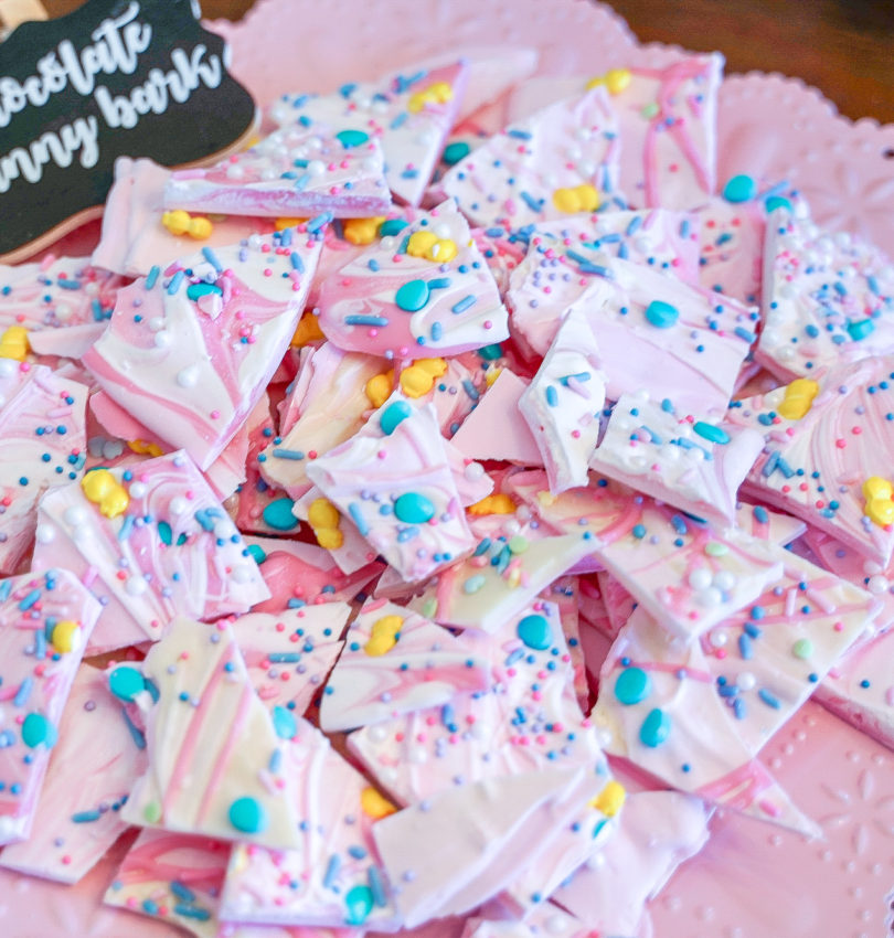 White Chocolate Birthday Bark