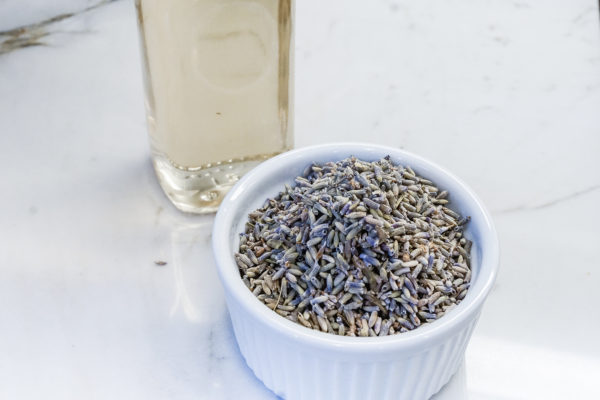 Homemade Lavender Simple Syrup