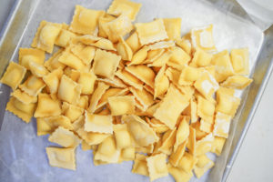 Making foolproof raviolis by hand, without a press or mold