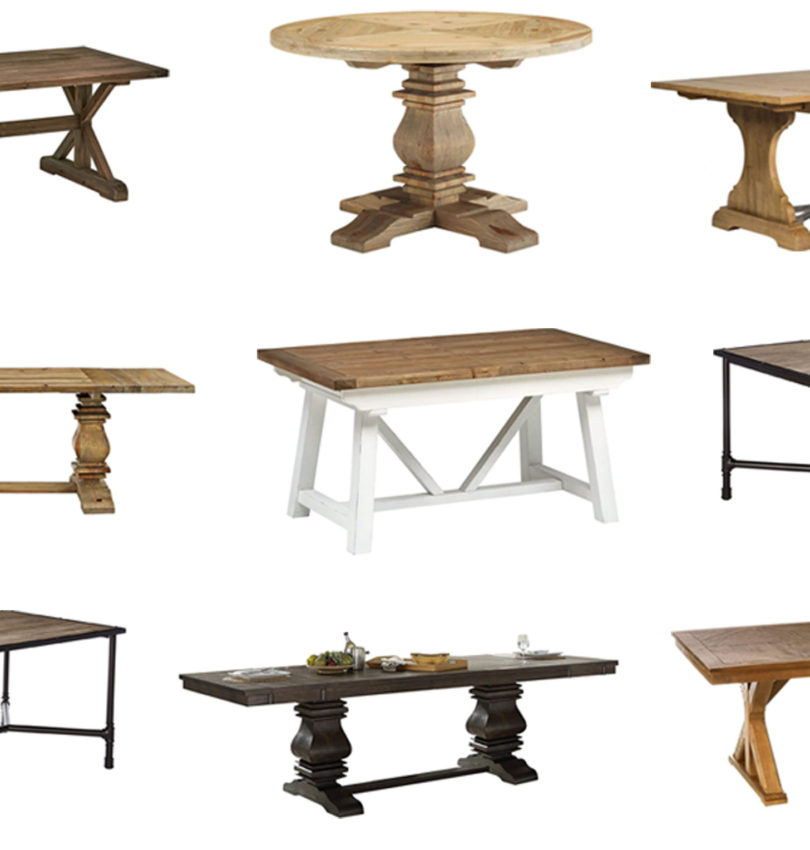 Affordable Farmhouse Tables on Amazon