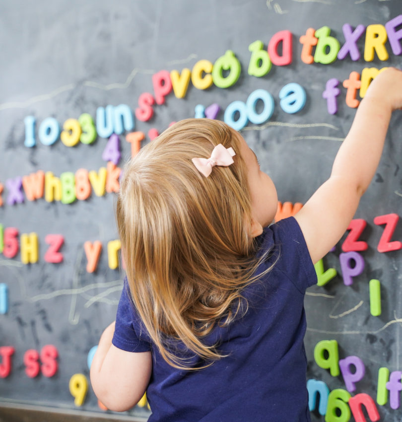 DIY Magnetic Chalkboard