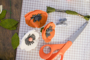 DIY Felt Flower Mobile for a Nursery - Under $15!