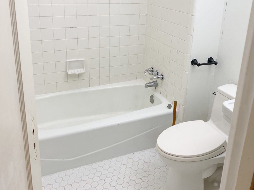 Budget Bathroom Renovation: Before